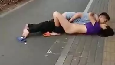 Fucking on road