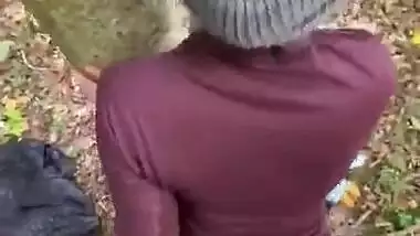 Hot figure Doggy With Someone In Outside