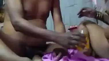 Mature uncle drinking pee of mature neighbor aunty