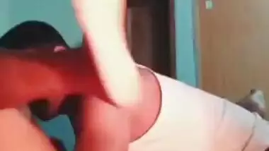 Indian man licks and fucks his desi XXX girlfriend’s pussy MMS