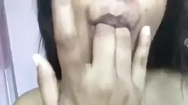 Creampie masturbation