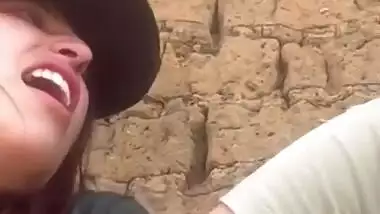 Lesbian Tourists Fingering In the Streets