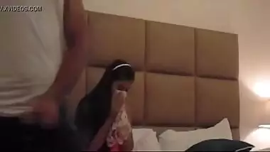 Desi nude girl having sex for the first time with her lover in a hotel room