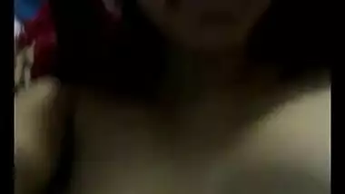 Hot desi girl showing her sexy chut and boobs to her lover