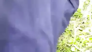 HD outdoor porn of a horny girl fucking her lover
