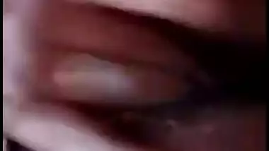 Desi village girl fingering on selfie cam