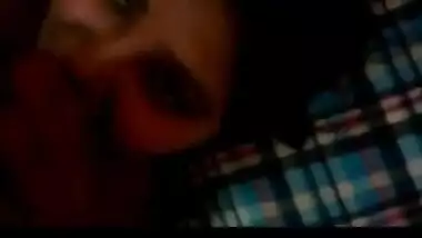 Bhabhi lying naked with blanket