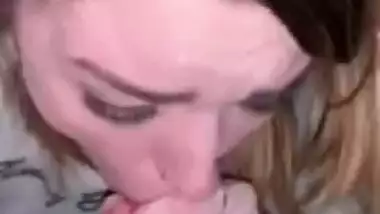 She loves sucking dick