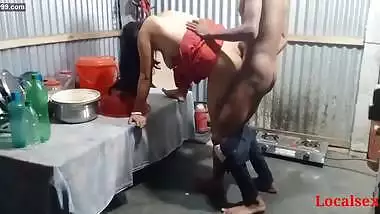 Red Saree Cute Bengali Boudi sex