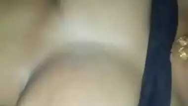 Real sexy desi bhabhi boobs press by neighbour when husband is not at home