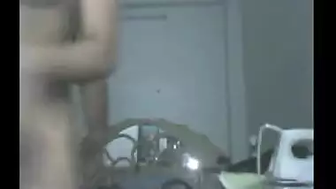 Village girl Keerthi’s small breasts sucked mms