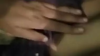 Busty big boobed Desi wife feeling heavenly pleasure