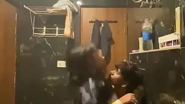 Horny girl’s xxx mms of riding a dick in the bathroom