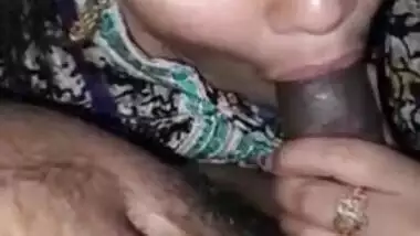 Busty beautiful Bangladeshi wife enjoys sucking big dick