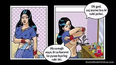 Savita Bhabhi comic video – Bra Salesman EP 1