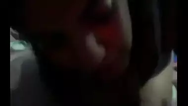 Andhra bhabhi giving blowjob session