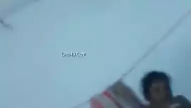 Man films video of Indian wife putting on clothes after taking a shower