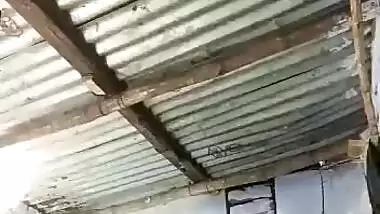 Dehati Indian girl stripping solo video