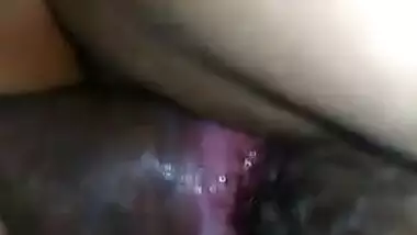 Hairy juicy pussy of girlfriend