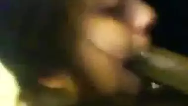 Busty indian mature Aunty tasted her BF's Cock