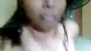 Southindian teen feeling with hot expression