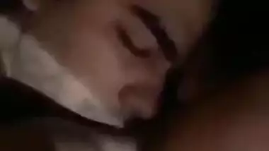 Indian lovers sex at home viral selfie clip
