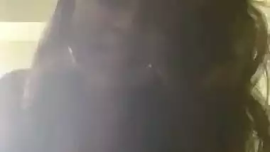 Super Sexy Girl Play With Her Big Boobs