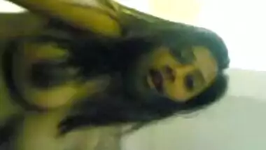 Indian babe sucks cock like a pro and then rides