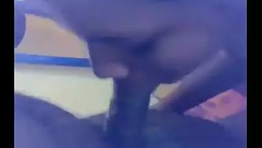 Indian porn xxx movie of hawt Mallu wife engulfing knob