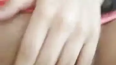 Indian whore spanks spread cunt