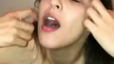 Cute girl Nicely good sucking big dick hot video