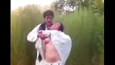 Desi teen have outdoor fun with her naughty uncle